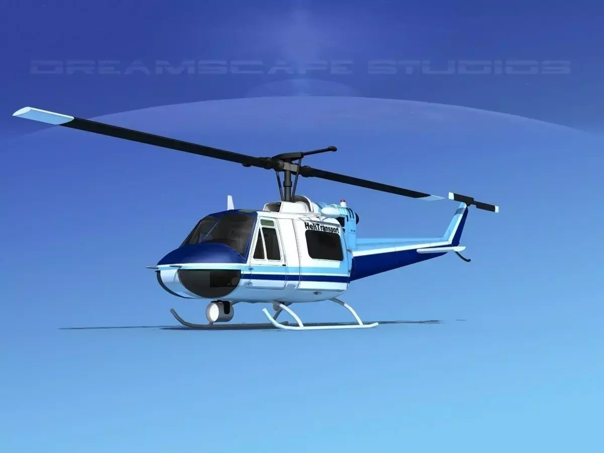 Bell 204 Corporate 3D model