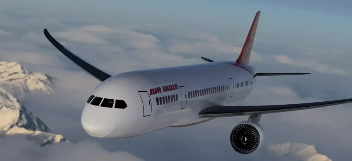 Boeing 787-8 Dreamliner aircraft model 3D print model