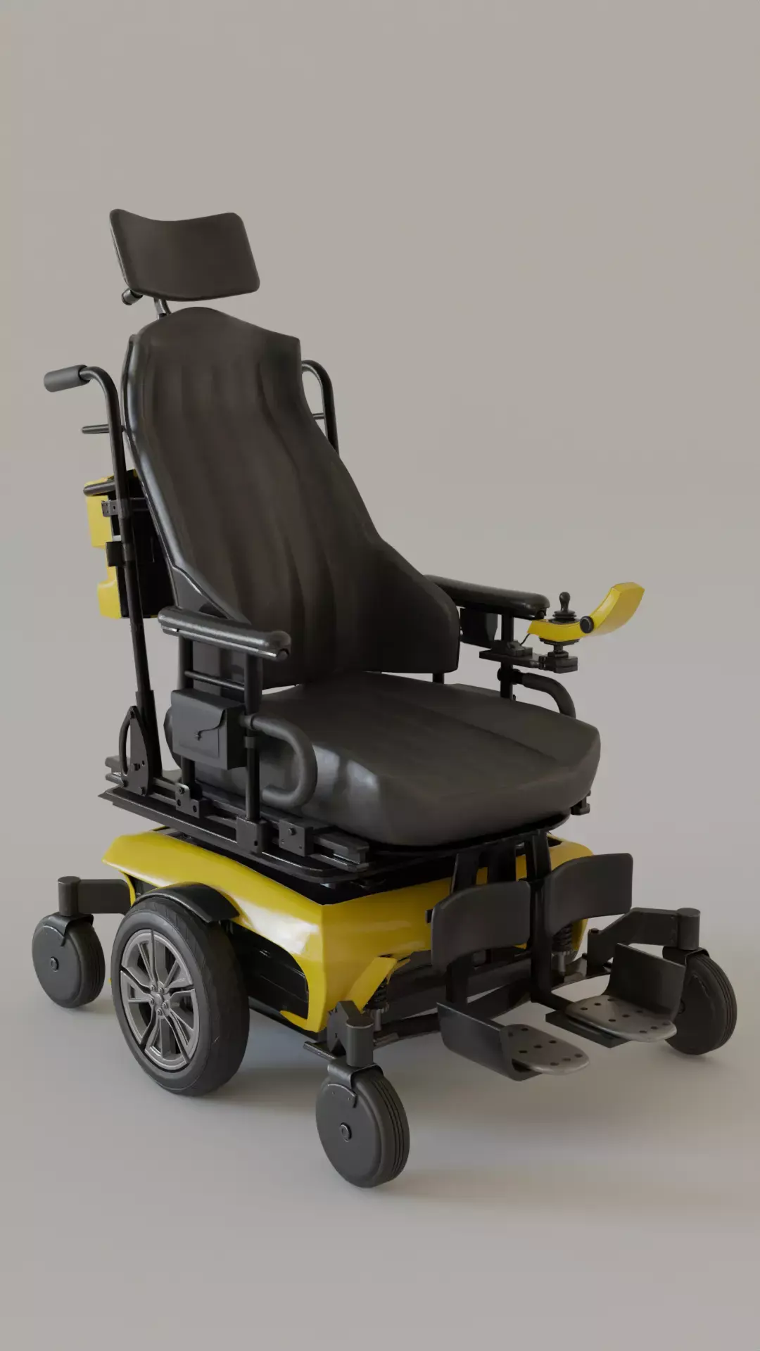 Electronic Wheelchair 3D model