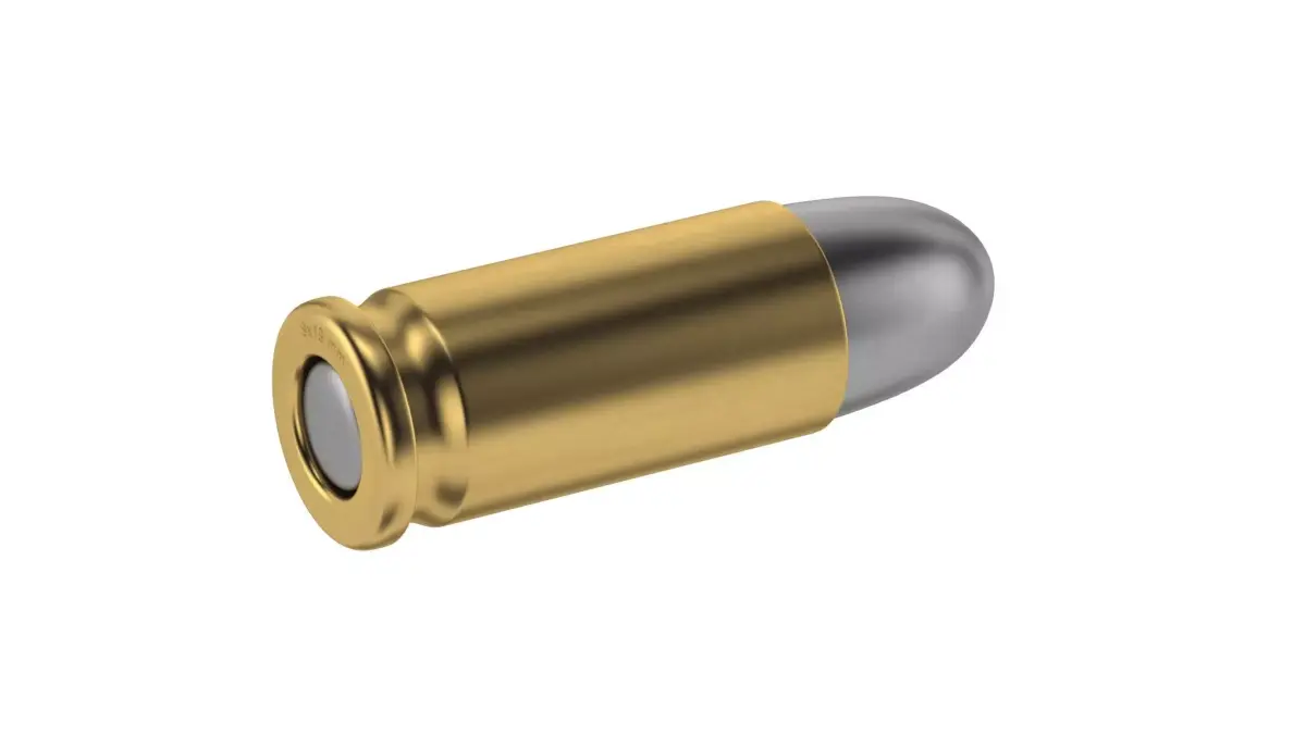 Bullet 9x19mm 3D model