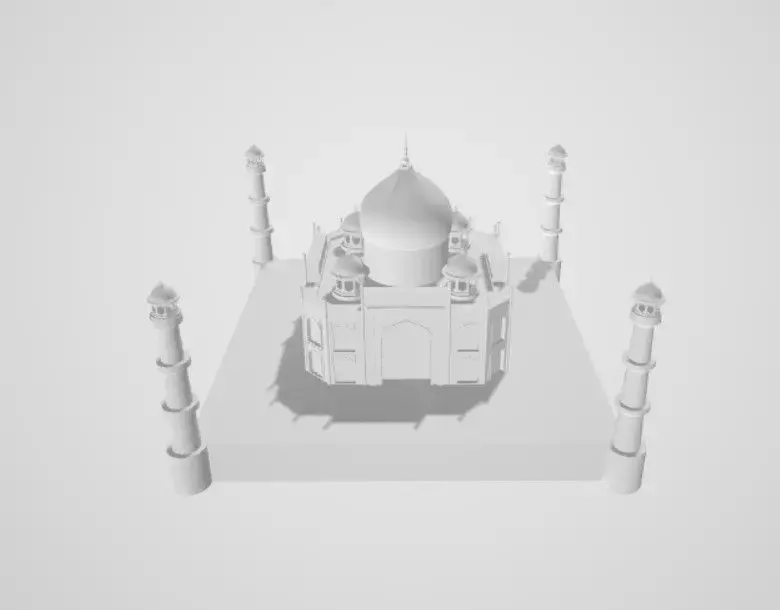 Taj mahal 3D print model purchase