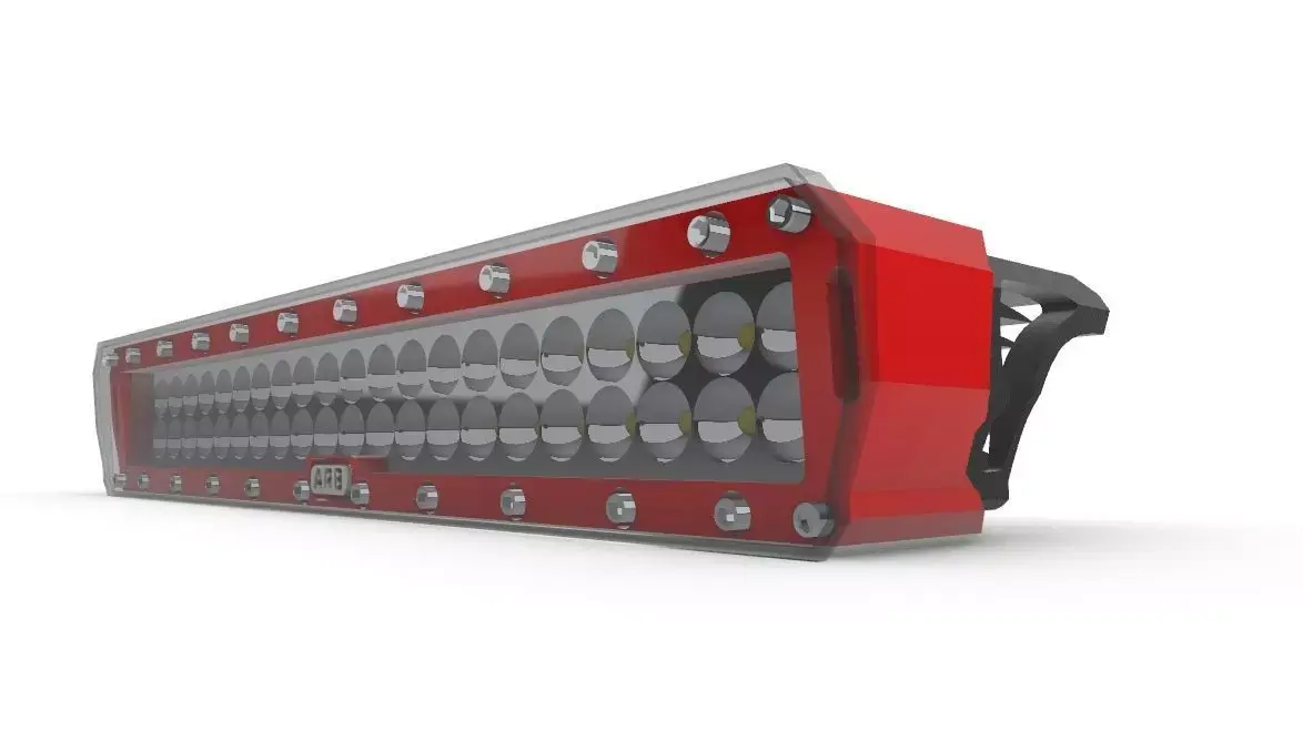 AR40 Intensity Light Bar Low-poly 3D model