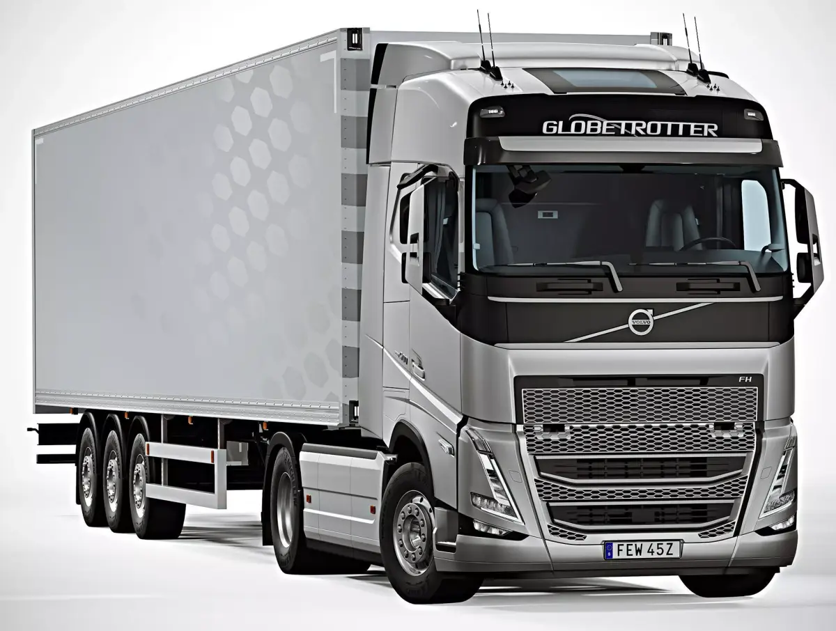 2021 Volvo FH Globetrotter 3D model