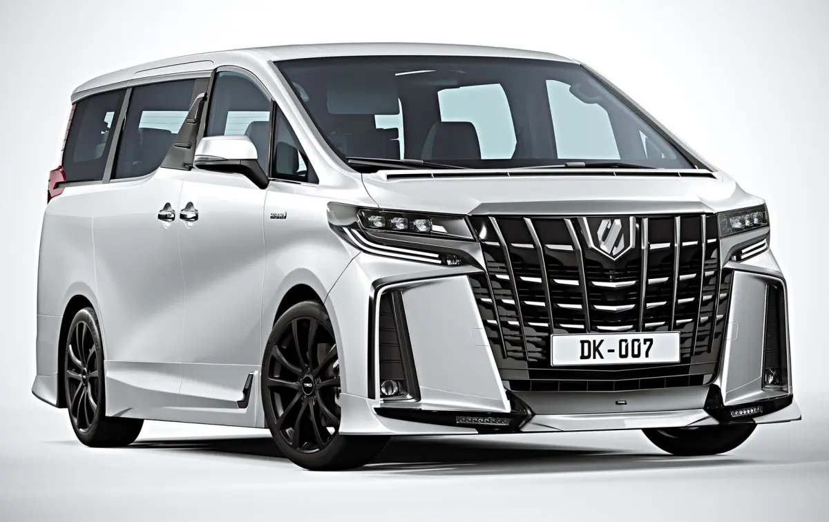 2018 Toyota Alphard TRD 3D model
