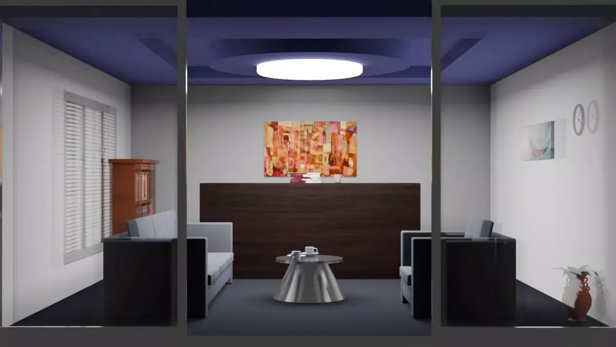 Interior 3D model