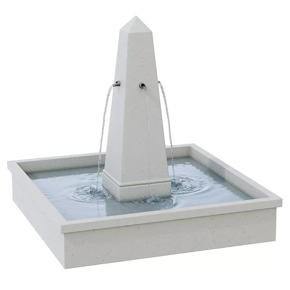 Campania  St Remy Fountain 3D model