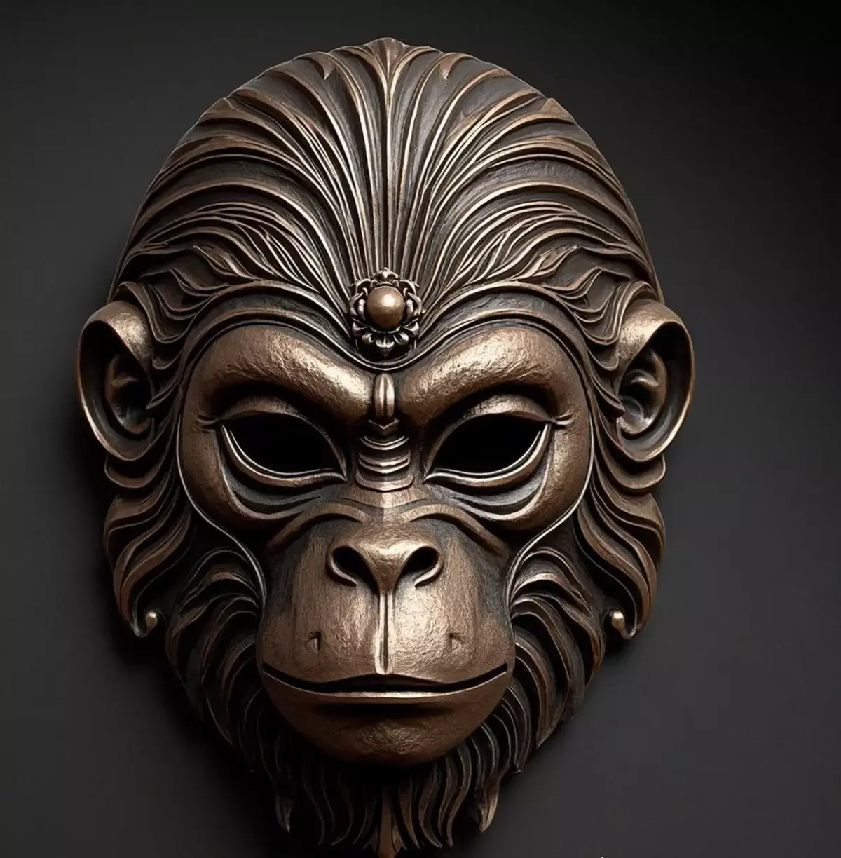 Monkey Mask 3D print model purchase