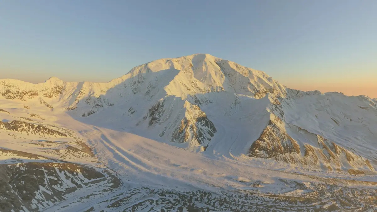 Mount Blackburn US 3D model