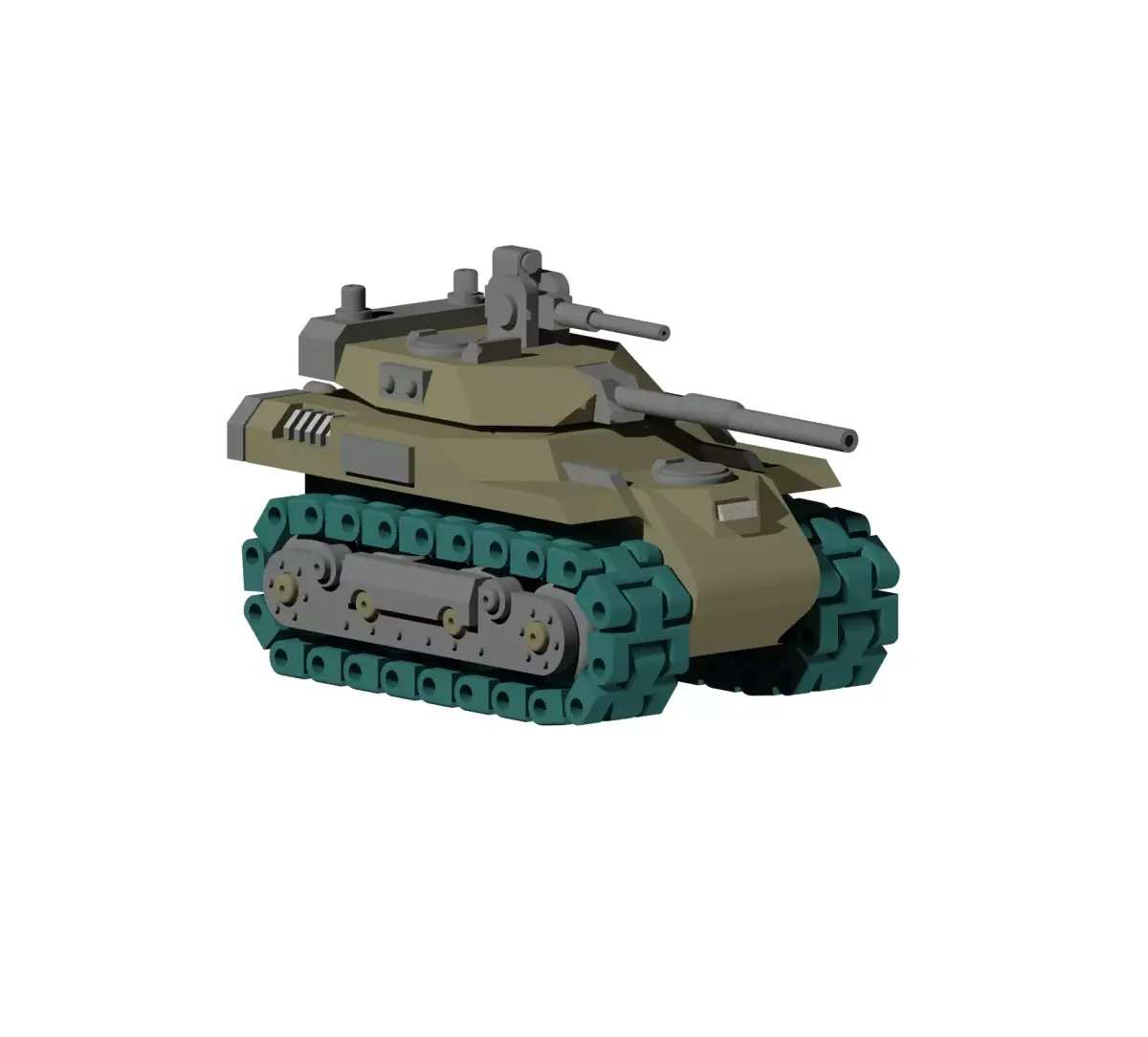 Sci fi apc armored vehicle Model V1 3D print model