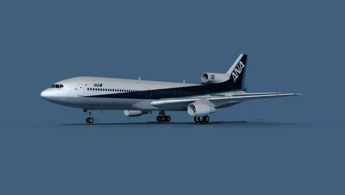 Lockheed L-1011-50 All Nippon Airways 3D model