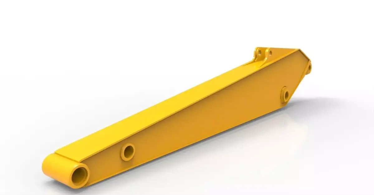 Excavator arm Free 3D model