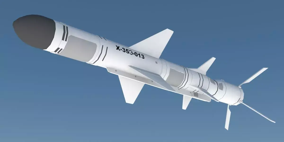 KH-35 Missiles Low-poly 3D model