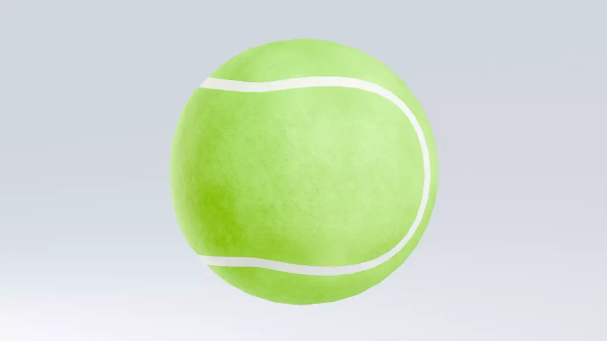 Balls Pack - Tennis Ball Low-poly 3D model