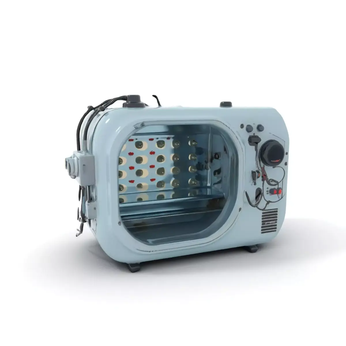 Industrial Light Chamber Model Pack Low-poly 3D model