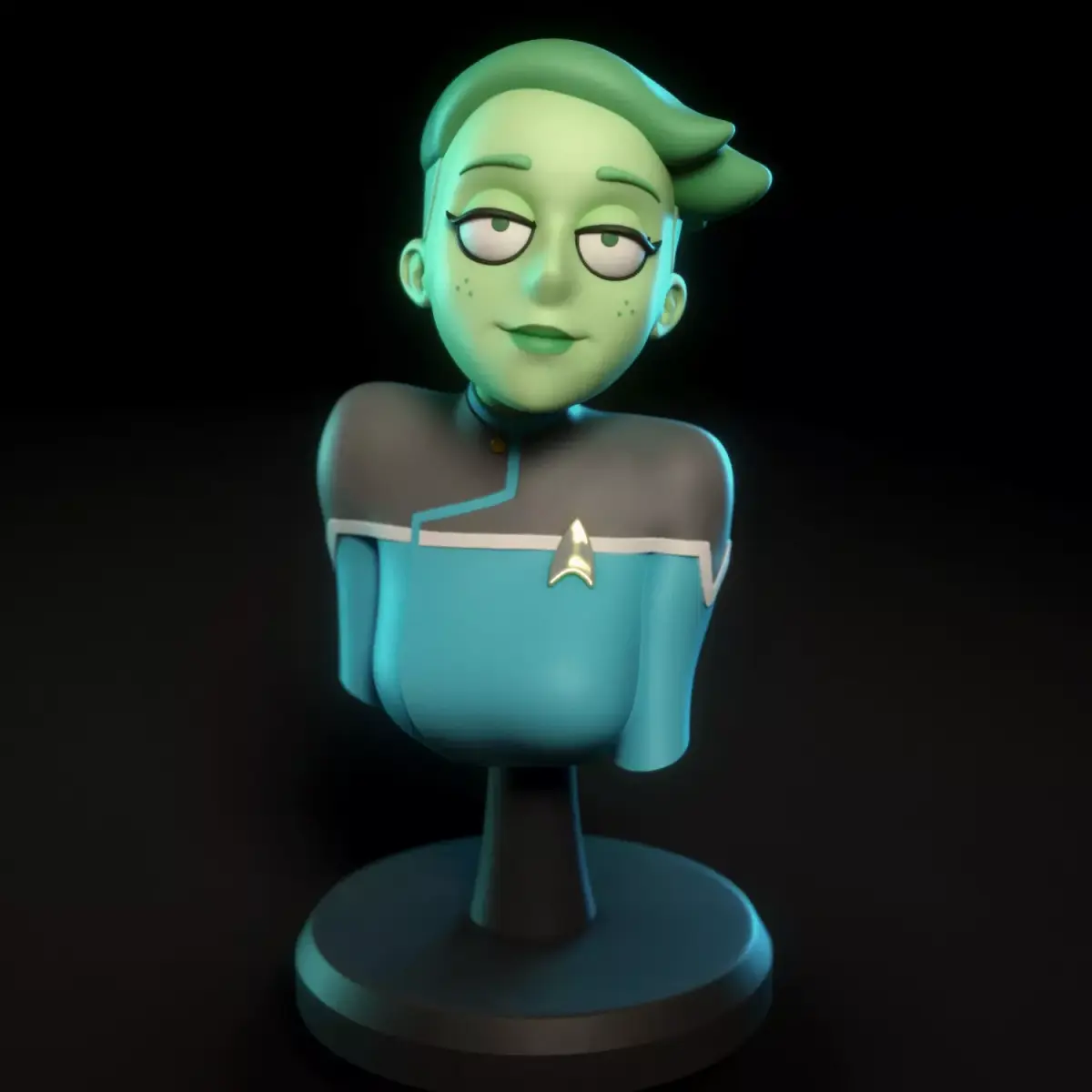DVana Tendi bust Free 3D print model