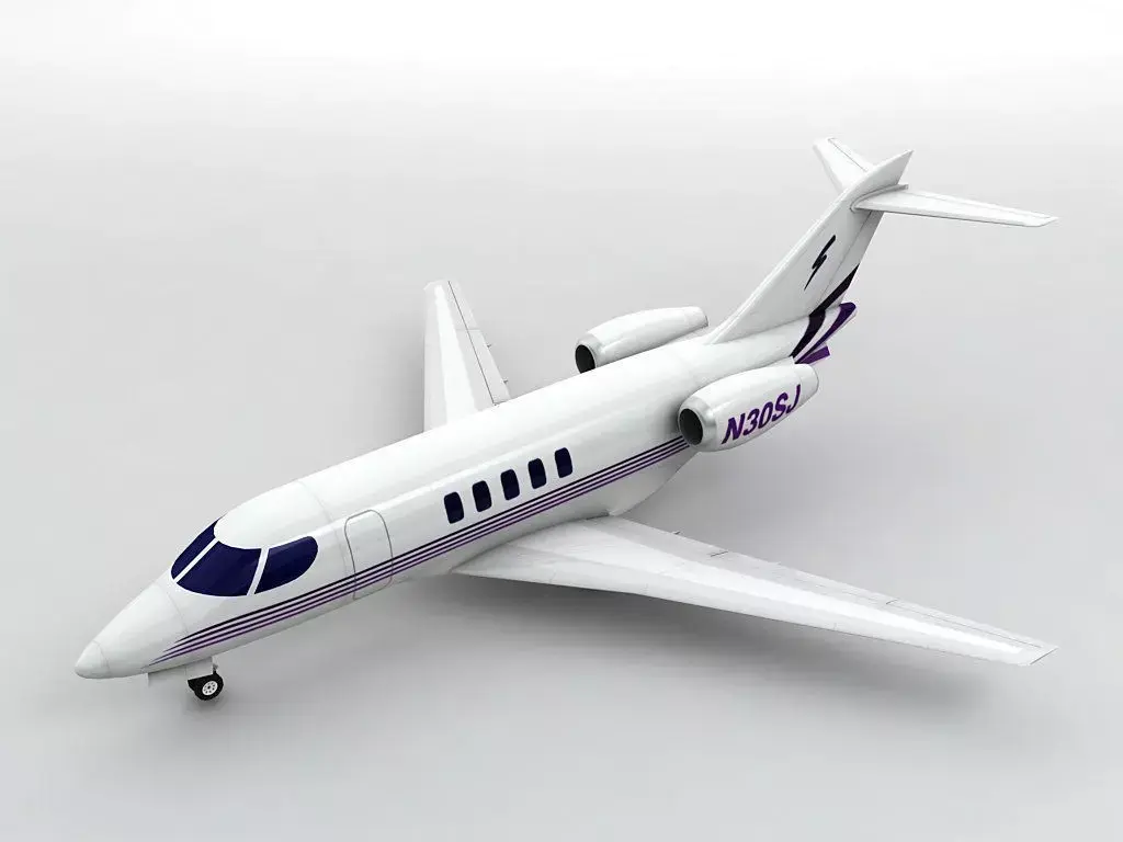 Sino Swearing SJ-30 Aircraft Low-poly 3D model
