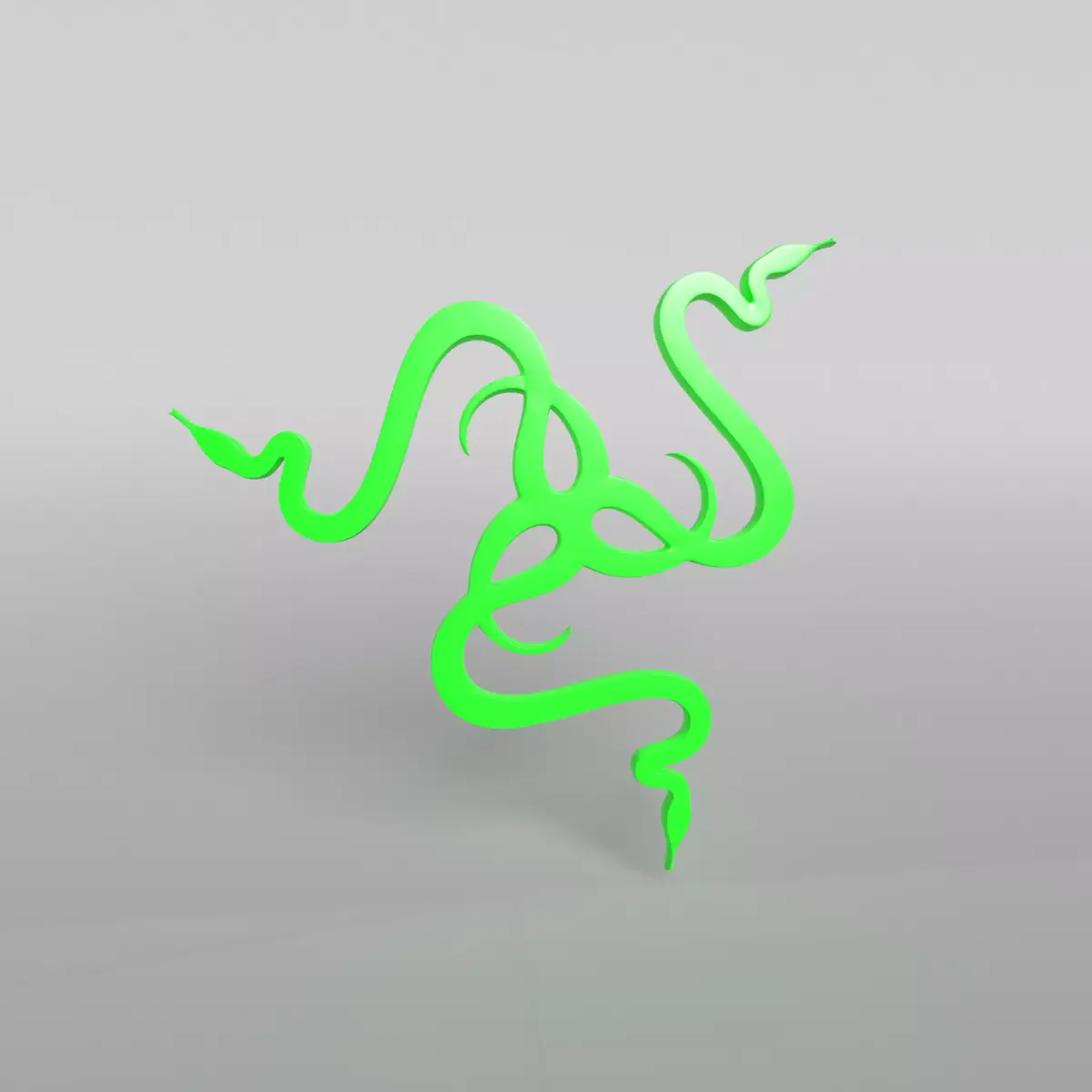 Razer Logo v2 001 Free low-poly 3D model