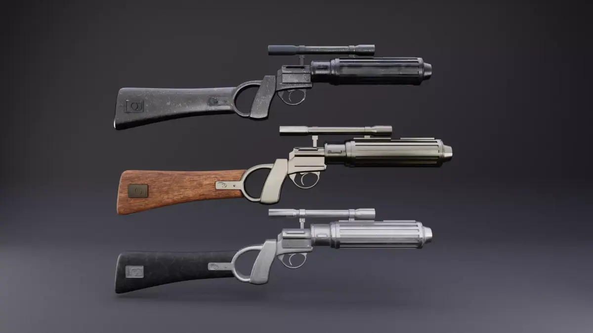 Blaster Rifle 3D model