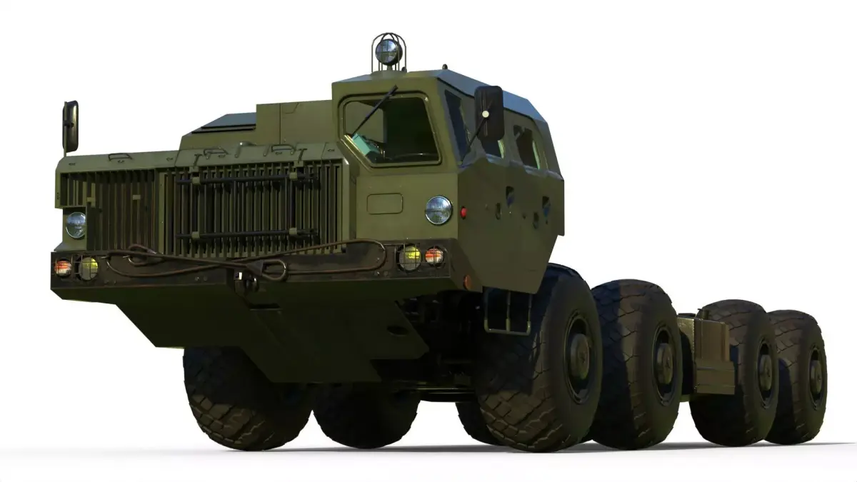 MAZ-543 M Uragan Truck 3D model