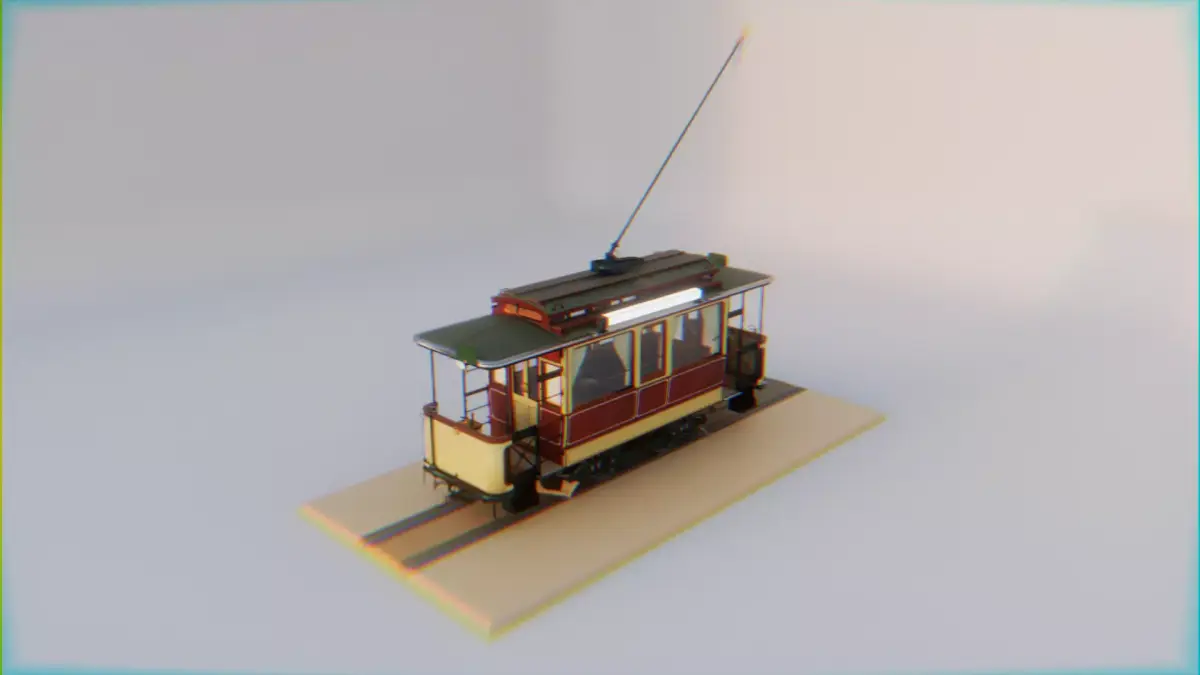 Tramcar 3D model