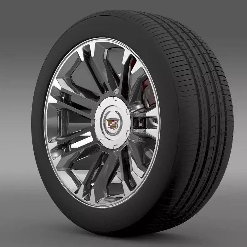 Cadillac Escalade 2013 wheel 3D model
