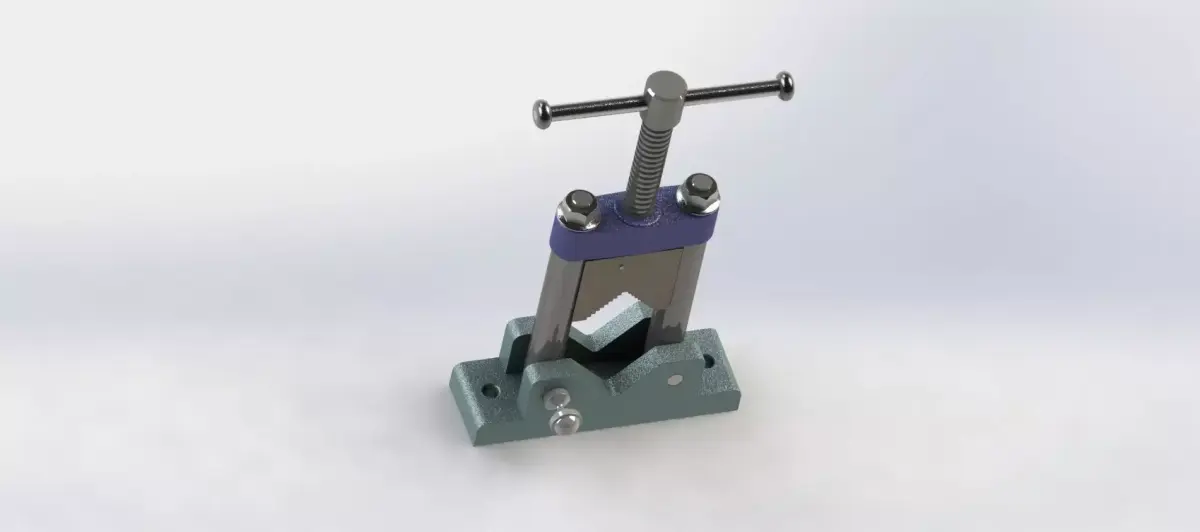 pipe vice 3D model buy