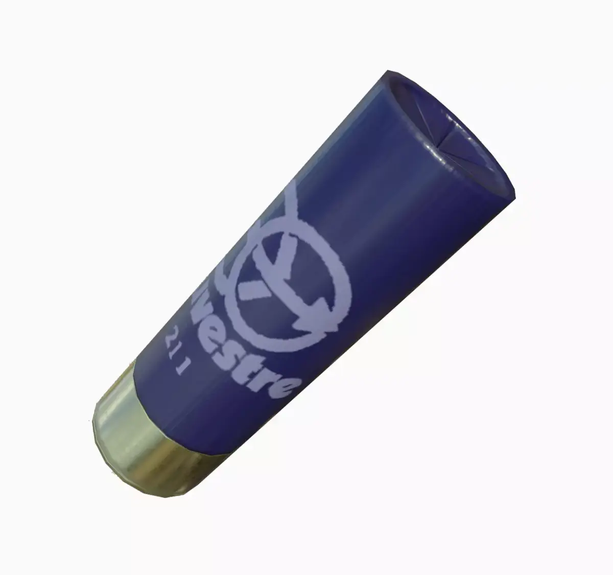 12 gauge slug Low-poly 3D model