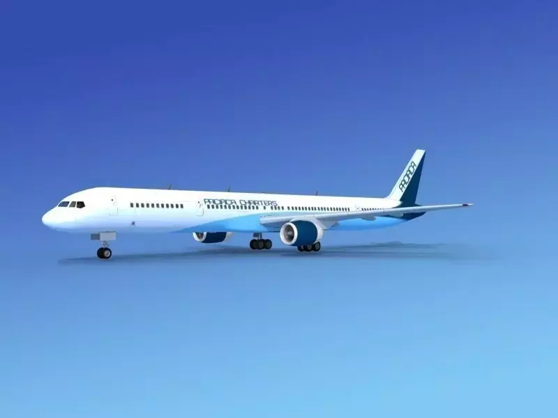 Boeing 757-300 Pacifica Charter 3D model