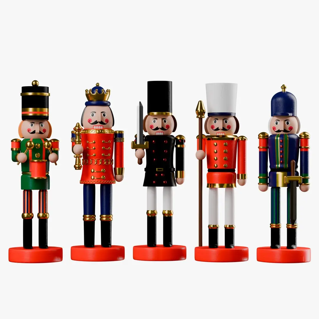 Nutcracker Collection 3D model
