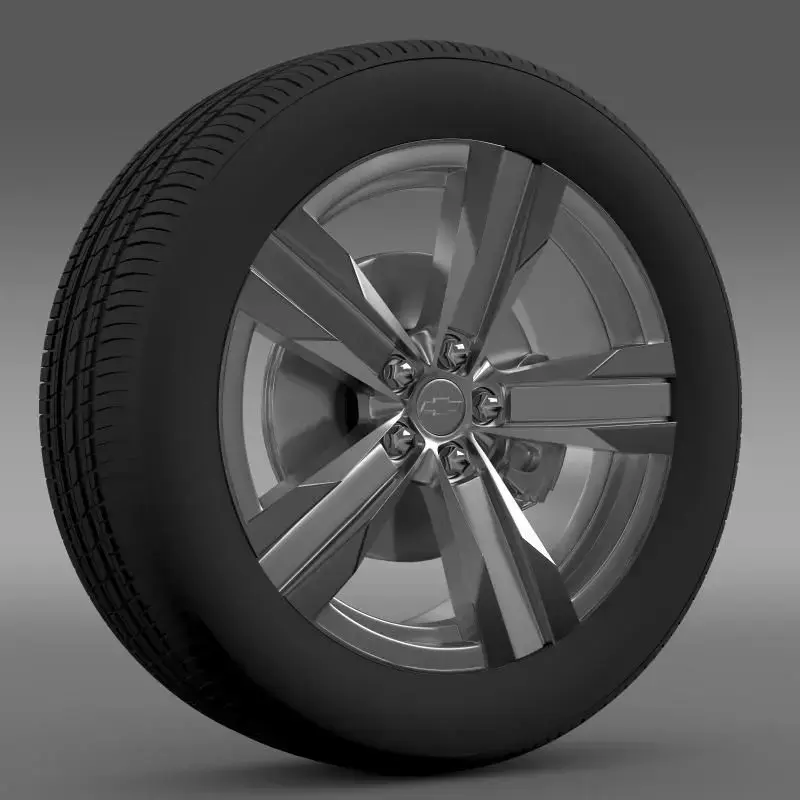 Chevrolet Camaro ZL1 2012 wheel 3D model