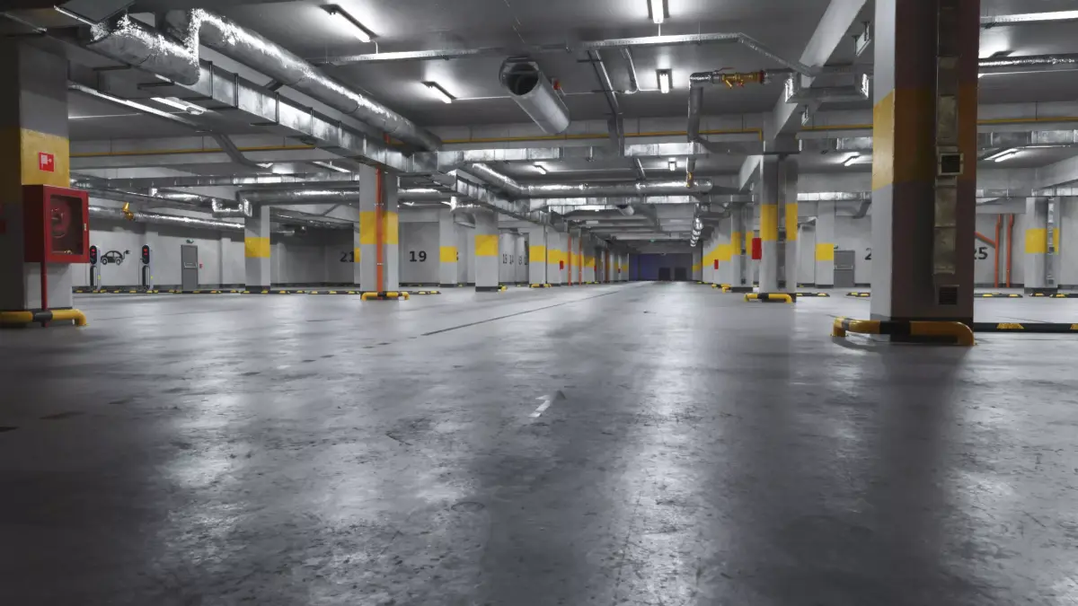  Archmodels vol 218 - Underground garage props 3D model