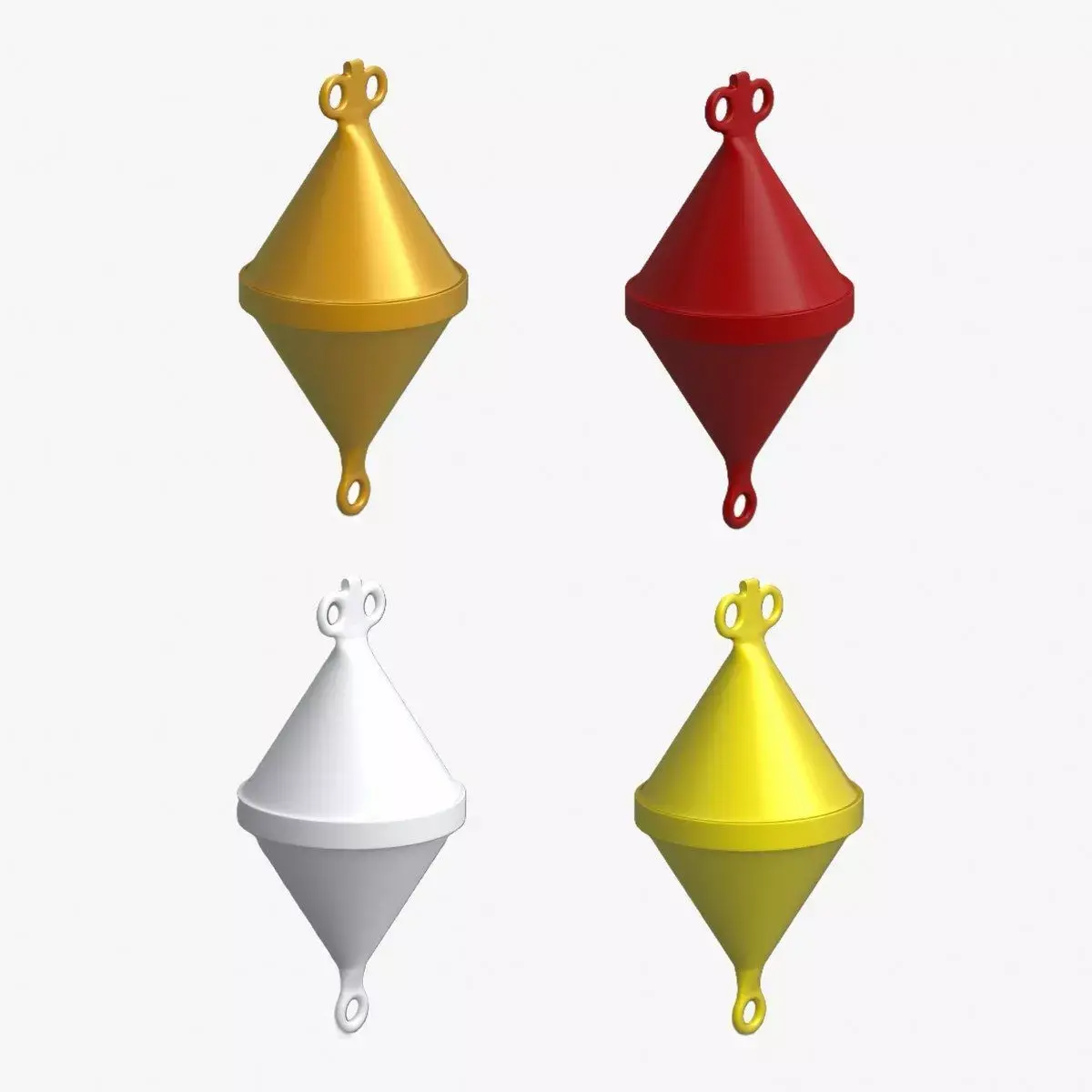 Sea Buoy 01 Collection  3D Model Pack