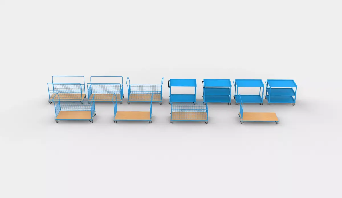 Handling Trolley 02 3D model purchase