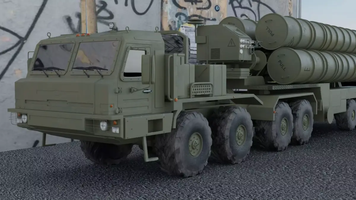 Baz 6909 S400 Launcher 3D model
