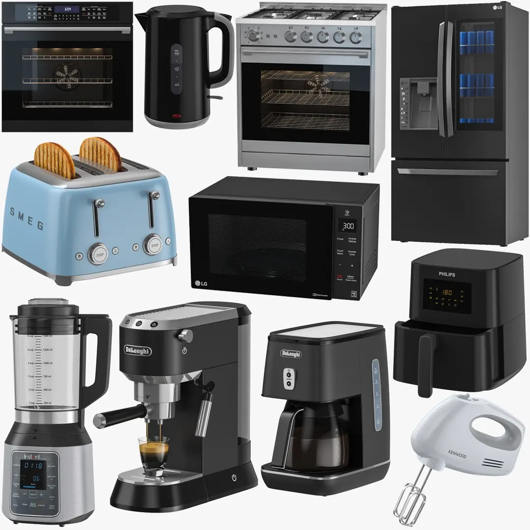 Kitchen Appliance Collection 03 3D model