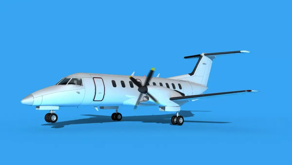 Embraer EMB120 Atlantic Soyuse 3D model