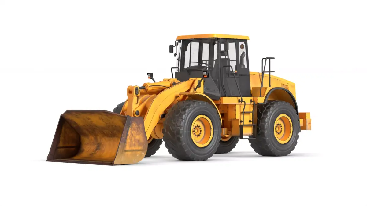 Wheel Loader 3D model 13