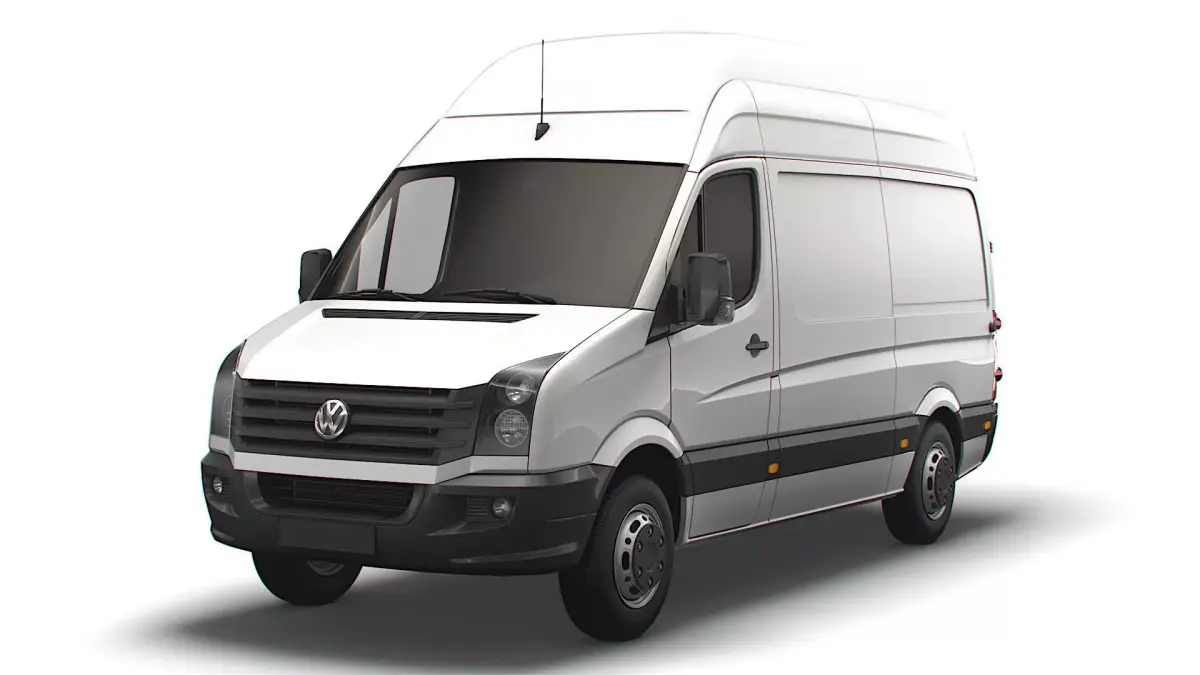 Volkswagen Crafter Van L2H3 2016 3D model