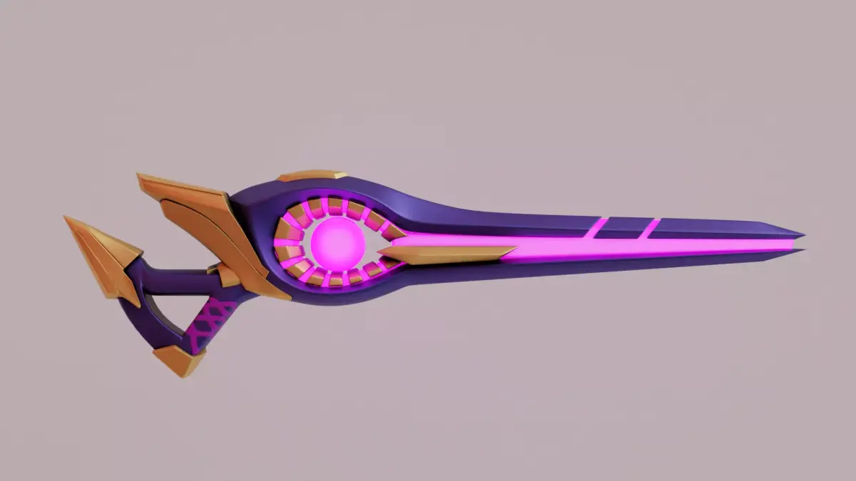 Sci-Fi Weapon 3D model