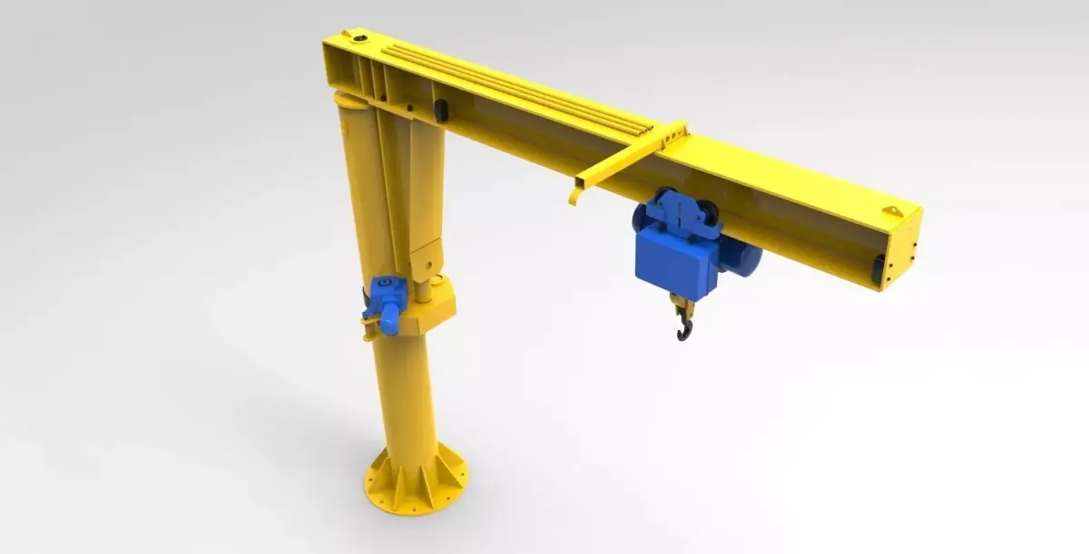 Jib crane Low-poly 3D model purchase