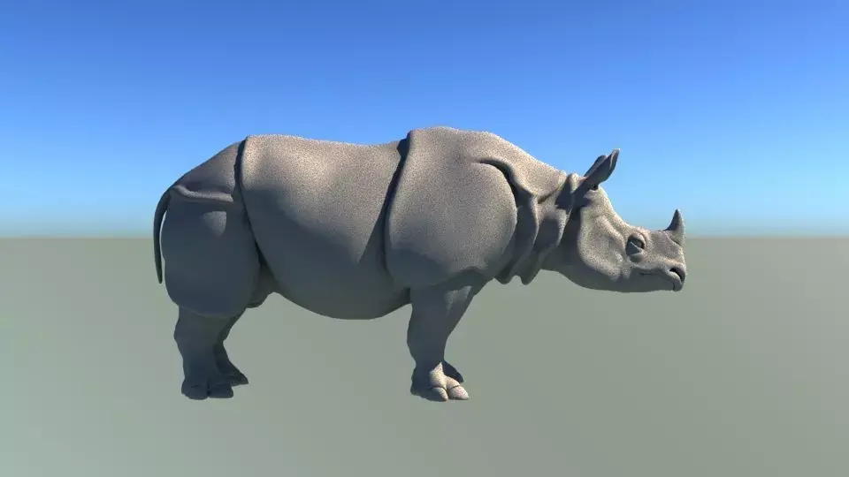 Rhino Body 3D model