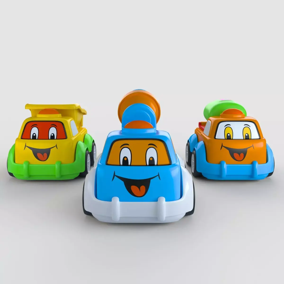 KIDS TOY TRUCK 3D model