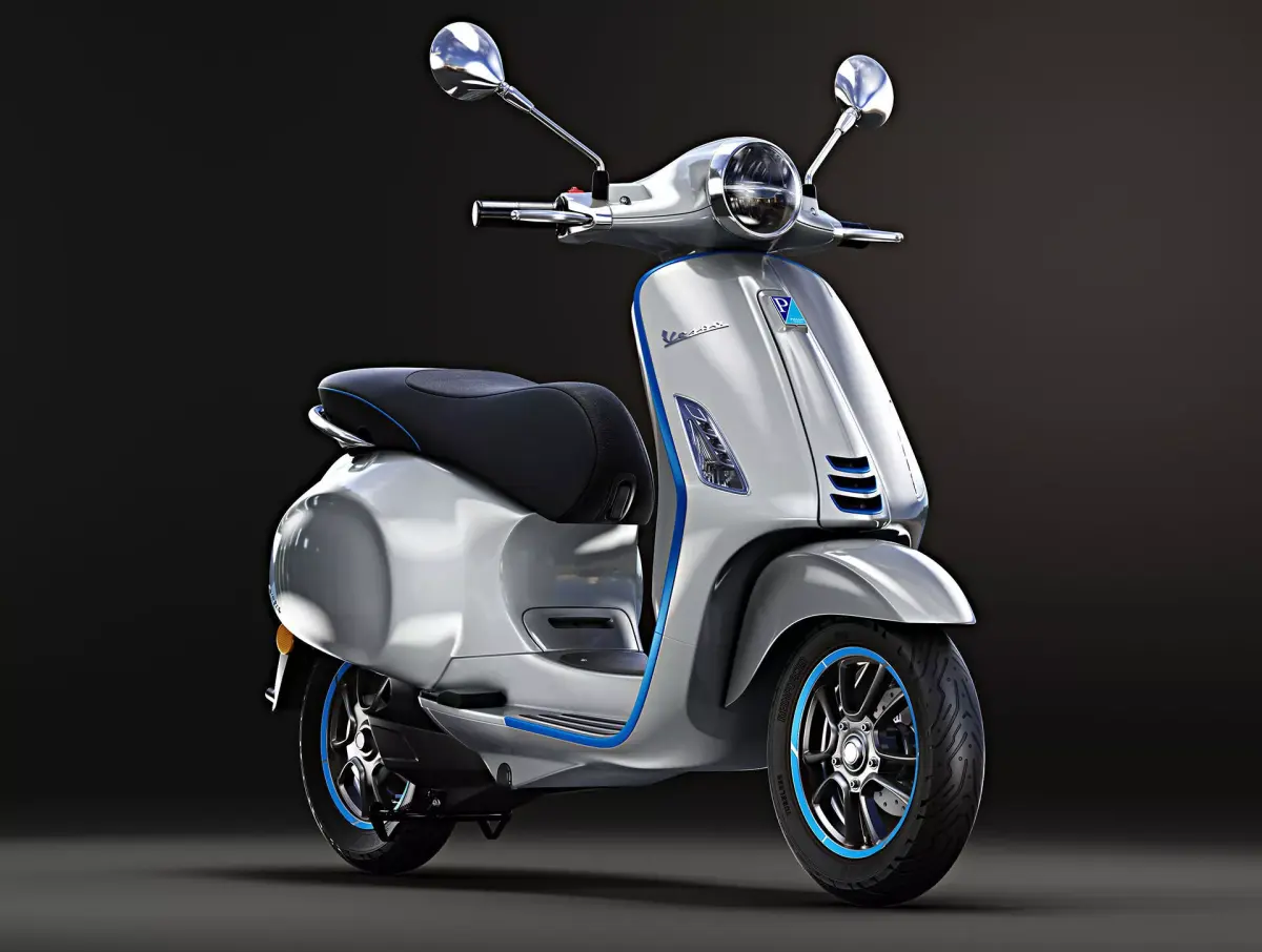2020 Vespa Elettrica 3D model