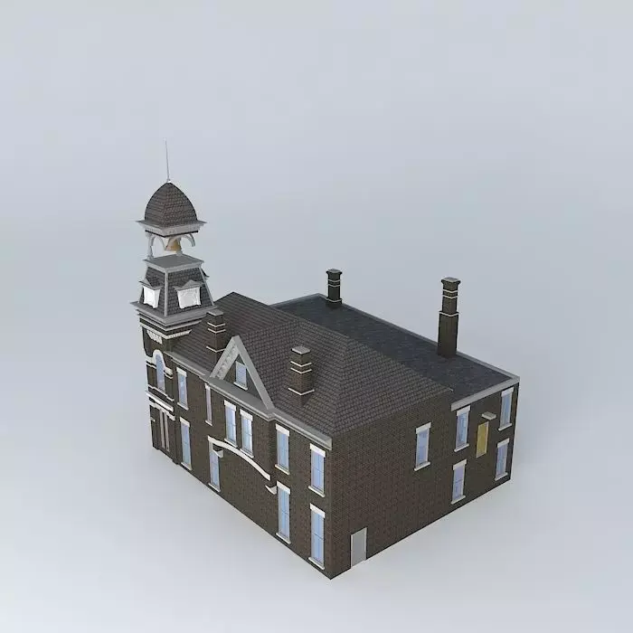 Stn 5 St Paul Minnesota Former Fire Station 5 built in1882  w... Free 3D model