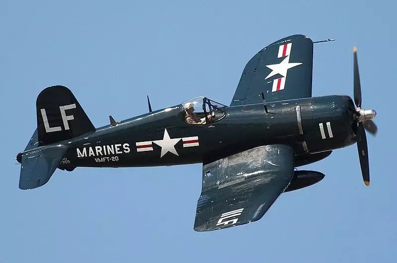 Vought F4U Corsair 3D model shop