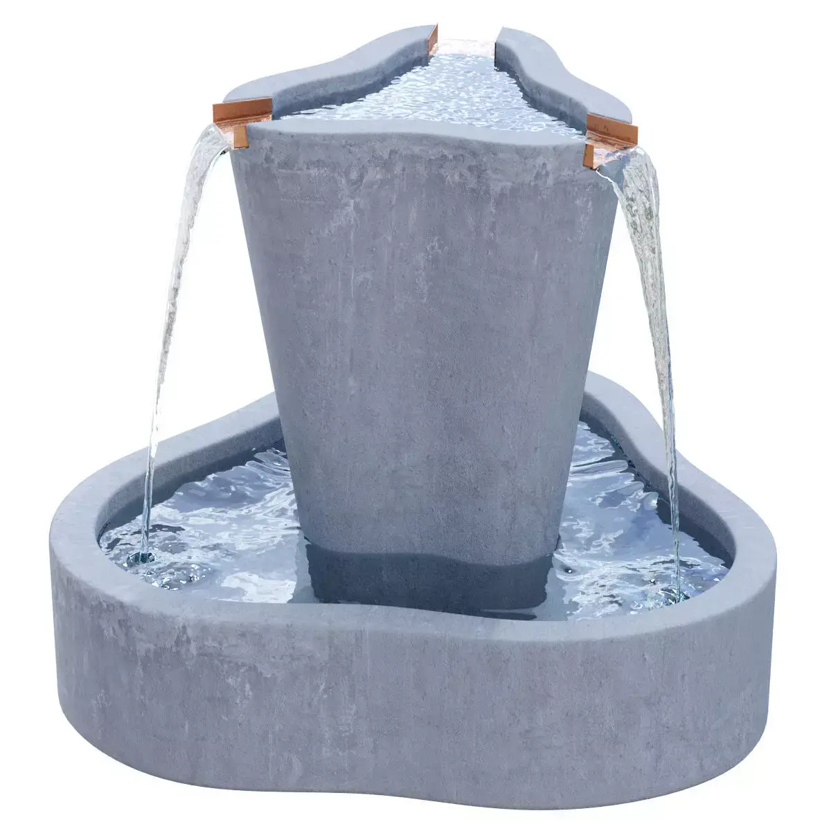 Campania - LC2 Fountain 3D model