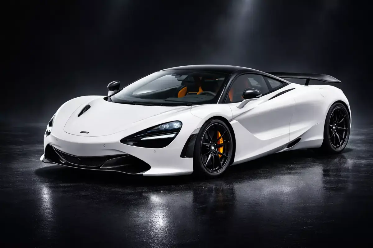 McLaren Inspired White Sports Car Model 3D model