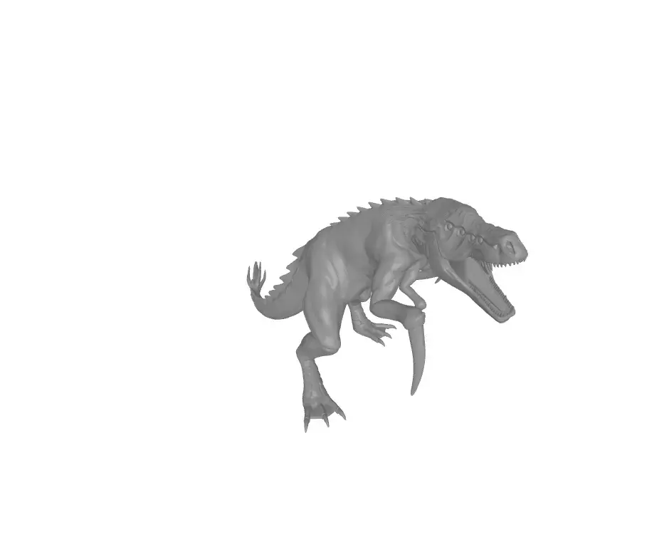 dinosaur t-rex 3D print model