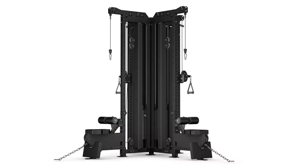 Heavy-Duty multi-gym functional trainer 3D model purchase