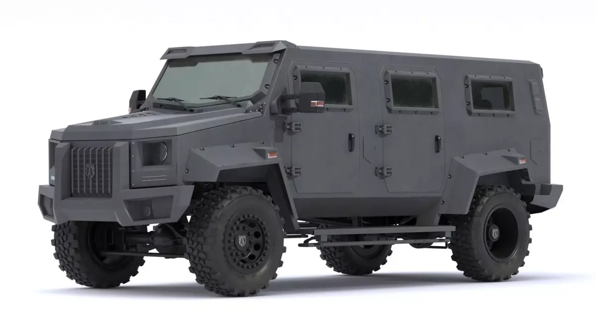 Alpine Condor Armored Luxury Tactical SUV 3D model